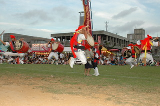 第16回エイサー祭り：1日目　野嵩三区青年会