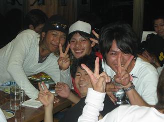 打ち上げです♪