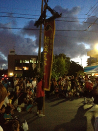 はごろも祭り路上エイサー！！ 2012/08/14 12:39:20