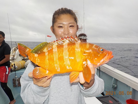 ５月のハナブサ乗り合い（ジグ・テンヤ・タイラバー・胴付き）