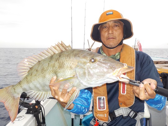 ６月のハナブサ乗り合い（ジグ・テンヤ・タイラバー・胴付き）