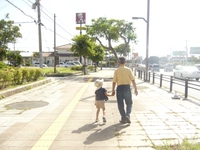 沖縄のおじいちゃん,おばあちゃん。 2013/09/18 13:38:24