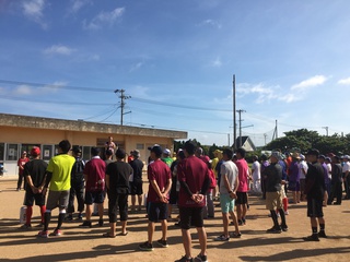 野球場側 管理棟11時 集合御願いします