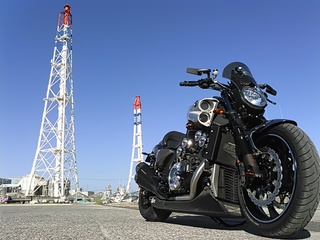 沖縄バイク倉庫:V-max 1700追加メーター 沖縄バイク倉庫:V-max 1700追加メーター