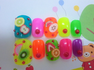KIDSネイル　新作
