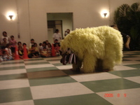 ☆　獅子舞に