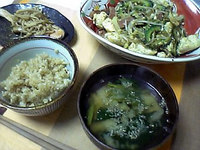 季節外れのゴーヤ