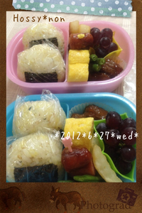 *今日のお弁当* 2012/06/27 09:06:21