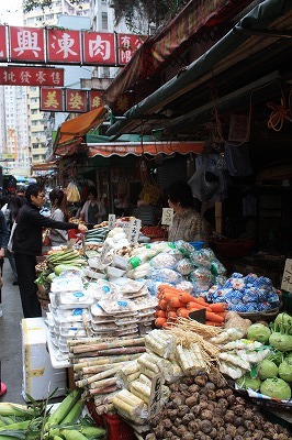 市場の猫＜2011年香港旅行記＞