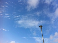 師走の空 2010/12/10 20:29:17