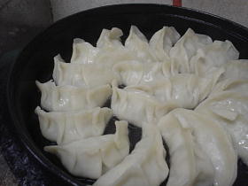 無添加の餃子～！？