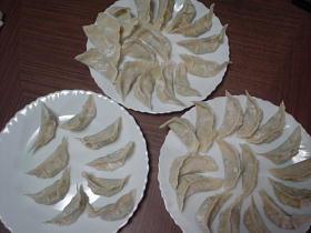 餃子作った～けど…！！！