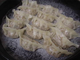 干し野菜餃子～！？