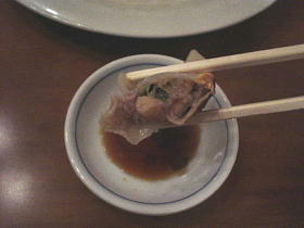 蒲田　来富市場の餃子～！！