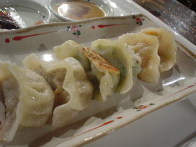 福吉の三点盛り餃子～！！