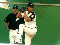 ダル投手初日から全開 2009/02/01 21:00:00