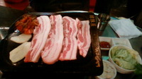 土曜のデート（サムギョプサル）