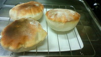 ピタパン　焼き上がり