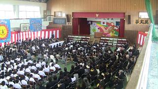 入学式(高原小学校)