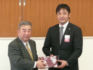 三沢市長 表敬訪問