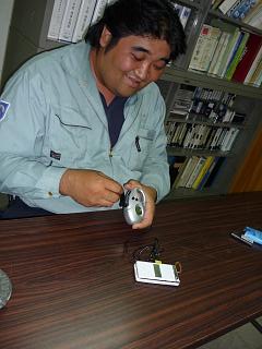 携帯の充電器