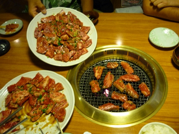 石垣でのランチ