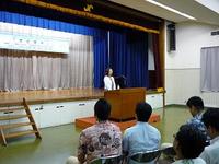 安里会頭　想いを語る