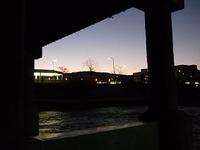 朝の鴨川