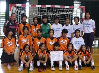 試合の結果は三位