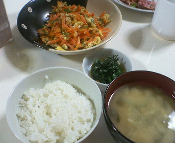 昨日の夕食♪