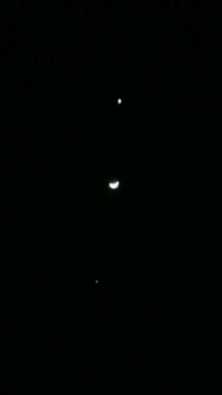 月と星！