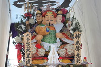 ２９年度博多祇園山笠、飾り山笠 2017/07/08 23:09:42