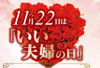 ♪♪　 いい夫婦の日　♪♪ 2017/11/22 22:48:25