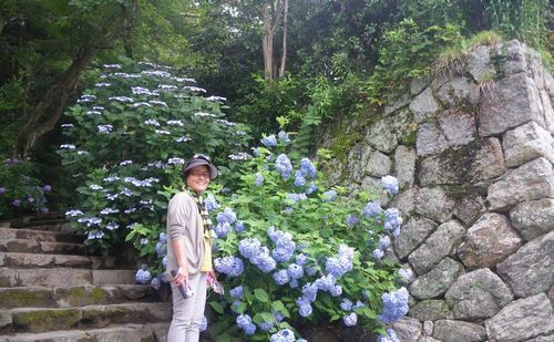 ♪♪  雨に咲く花　♪♪