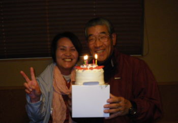 ♪♪　４１年間　ようここまで　もったもんや　♪♪