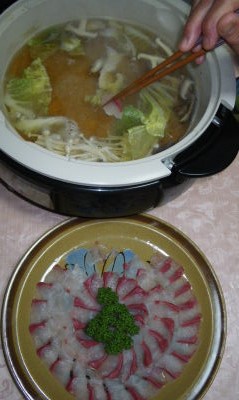 ♪♪　　しゃぶ　しゃぶ　で満足　満足　♪♪　　　　　　　　　　