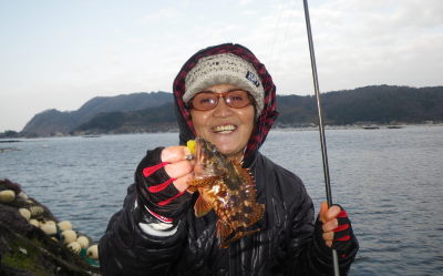 ♪♪　ルア～でこのサイズのマダイは久しぶり　♪♪