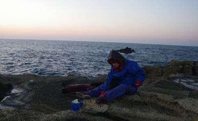 ♪♪ 　　やっぱこの時期　日本海は釣りになりません　♪♪