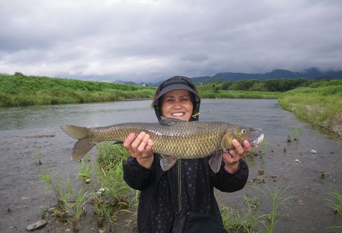 ♪♪ 　海がダメなら川でも　♪♪