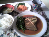今日の朝ごはん