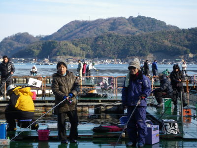 ♪♪　2年振り　海上釣堀へ　♪♪