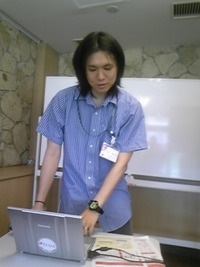 ティーダブログ携帯講習会 2010/05/18 14:08:33