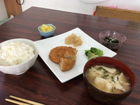 コロッケ＆ゆしどうふ