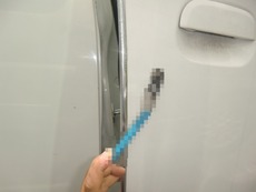 ホンダゼスト インロック 内鍵 車（沖縄市泡瀬 県総合運動公園）