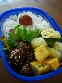 ミートボール弁当