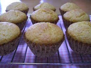 人参のカップケーキ