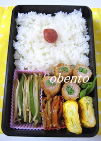 息子とキャラ弁 2010/02/02 10:29:32