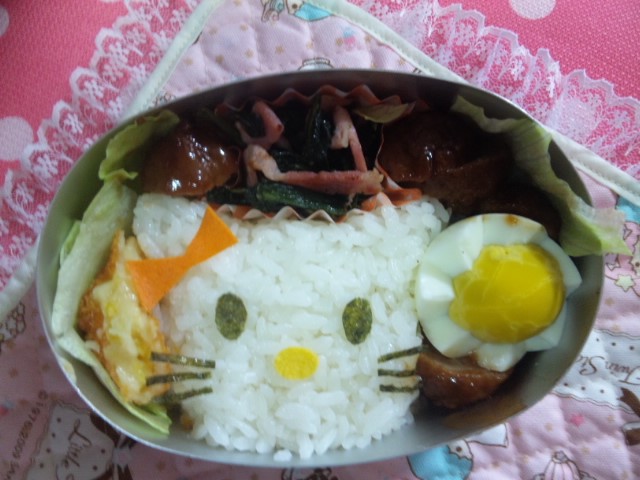 キャラ弁☆キティ