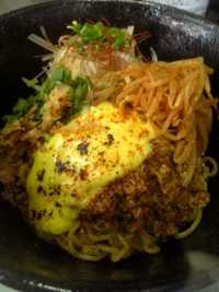 限定ラーメンは汁なし台湾ラーメン 2011/12/25 12:14:16