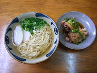 米八そばのとろとろてびちそば 2011/04/12 12:35:29